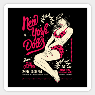 New York Dolls Band Magnet